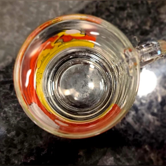 Vintage 1978 Garfield & Odie Collectors Glass Mugs - Set of 2 - Picture 12 of 14